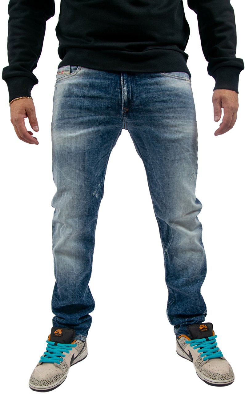 Diesel Sleenker Skinny Fit Blauw