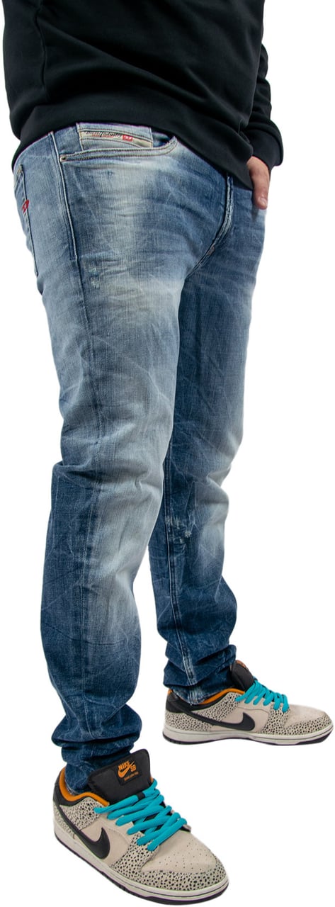 Diesel Sleenker Skinny Fit Blauw