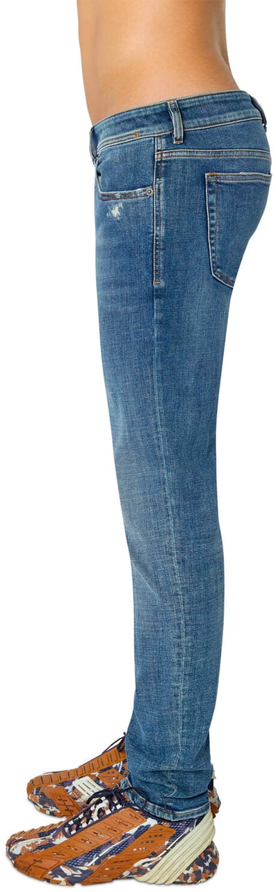Diesel Man Blue 1979 sleenker Denim Jeans Blauw