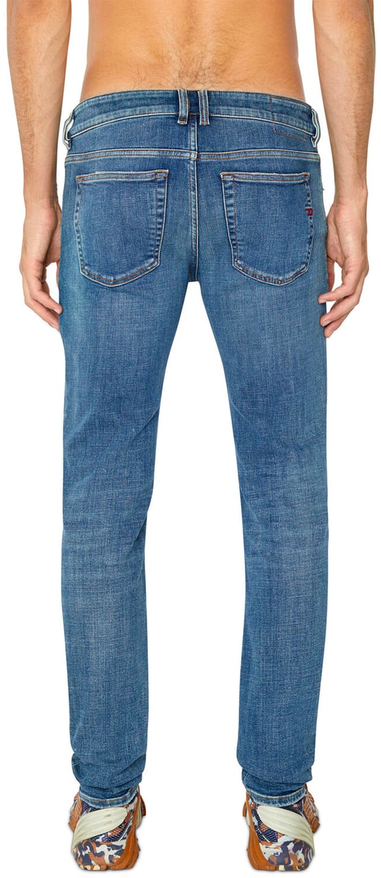 Diesel Man Blue 1979 sleenker Denim Jeans Blauw