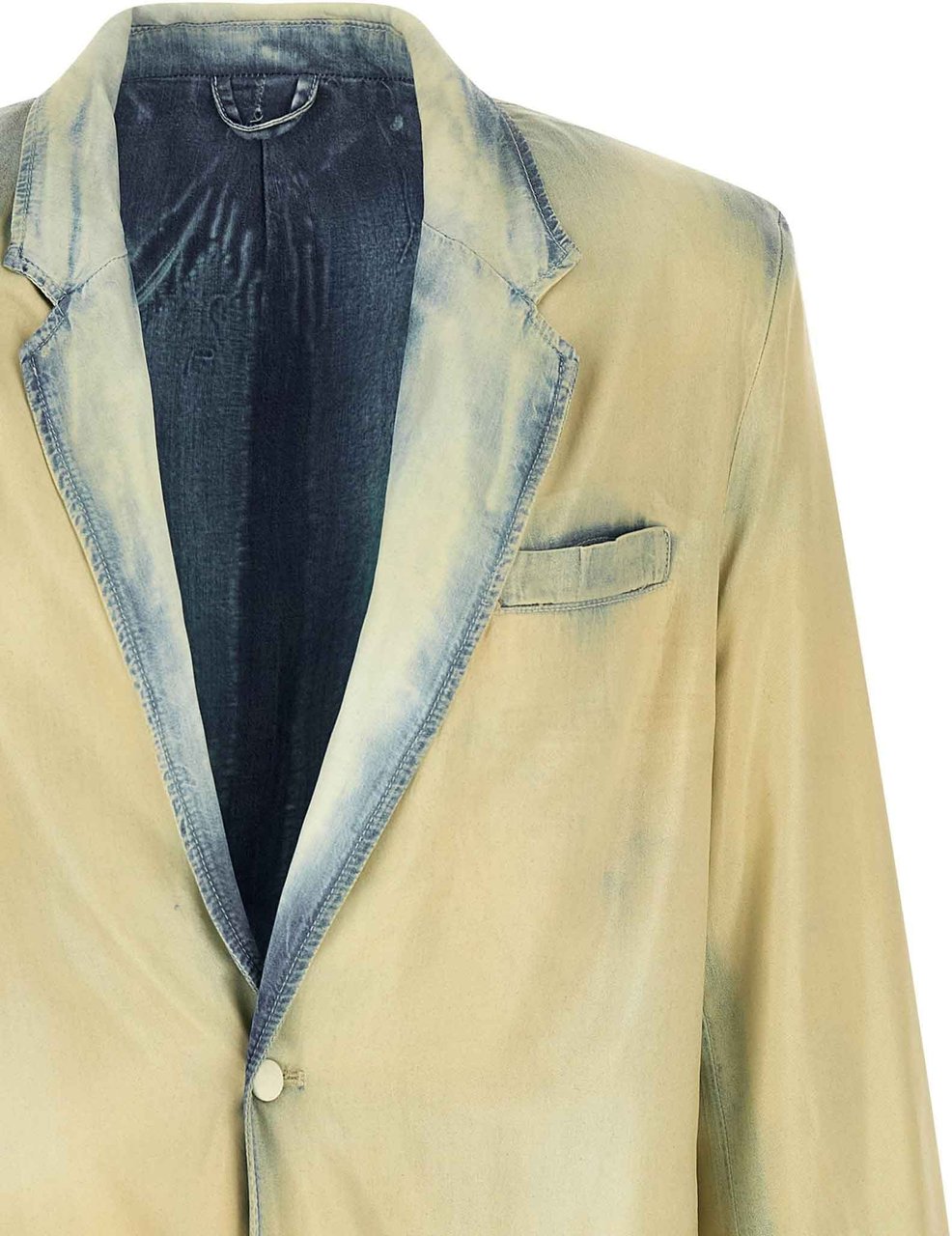 Diesel Beige Lyocell Blazer Beige