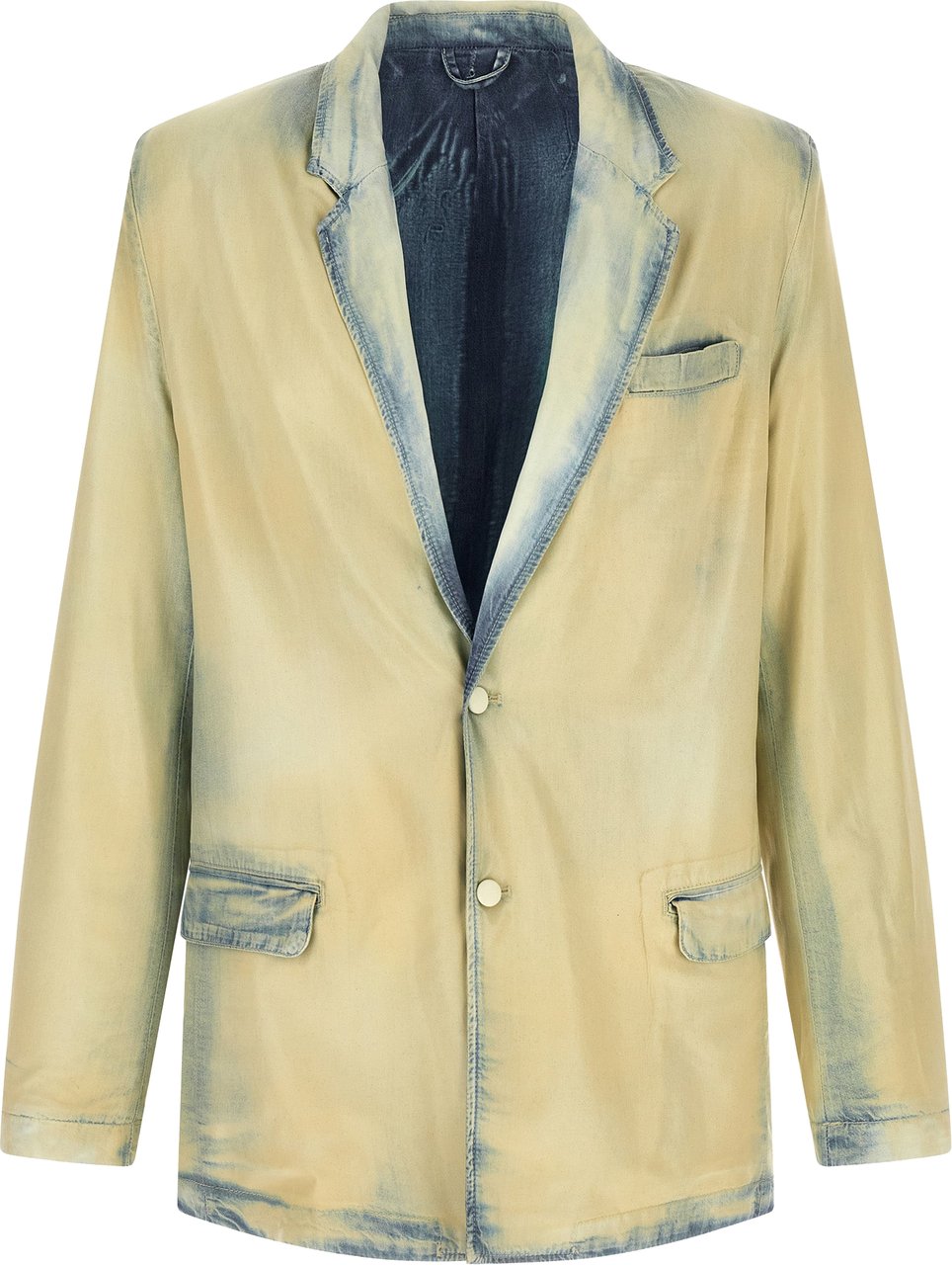 Diesel Beige Lyocell Blazer Beige