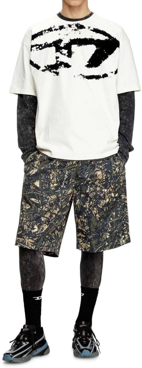Diesel T-BOXT N14 T-Shirt Wit