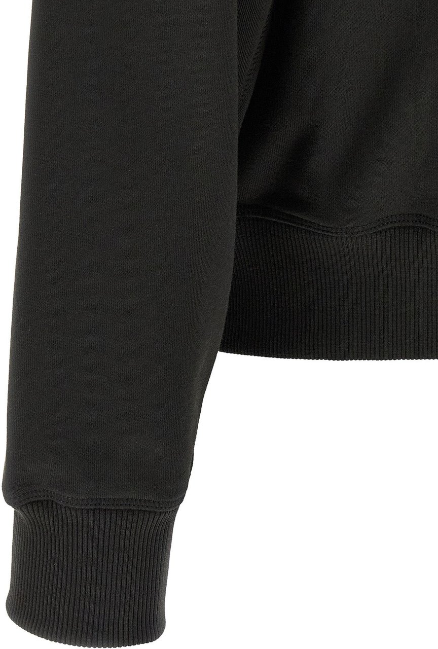 Diesel Black Cotton Sweatshirt Zwart