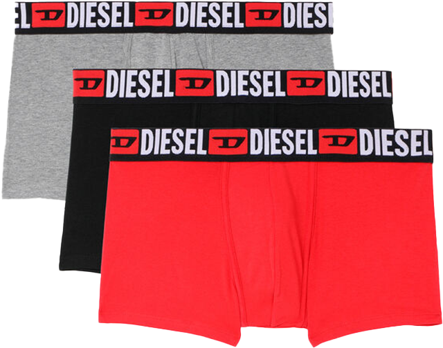 Diesel Diesel UMBX-Damien Three Pack Grijs