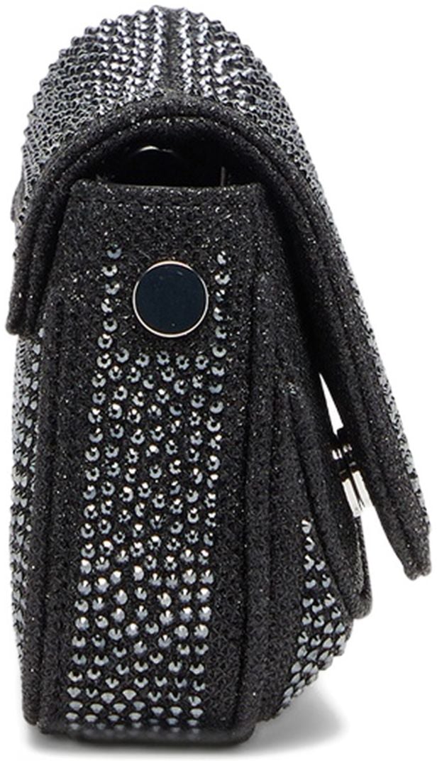 Diesel Curved Black Handbag Zwart