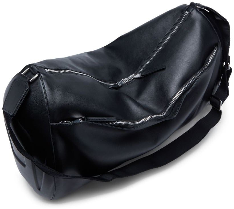 Diesel Black Bag with Structured Base Zwart