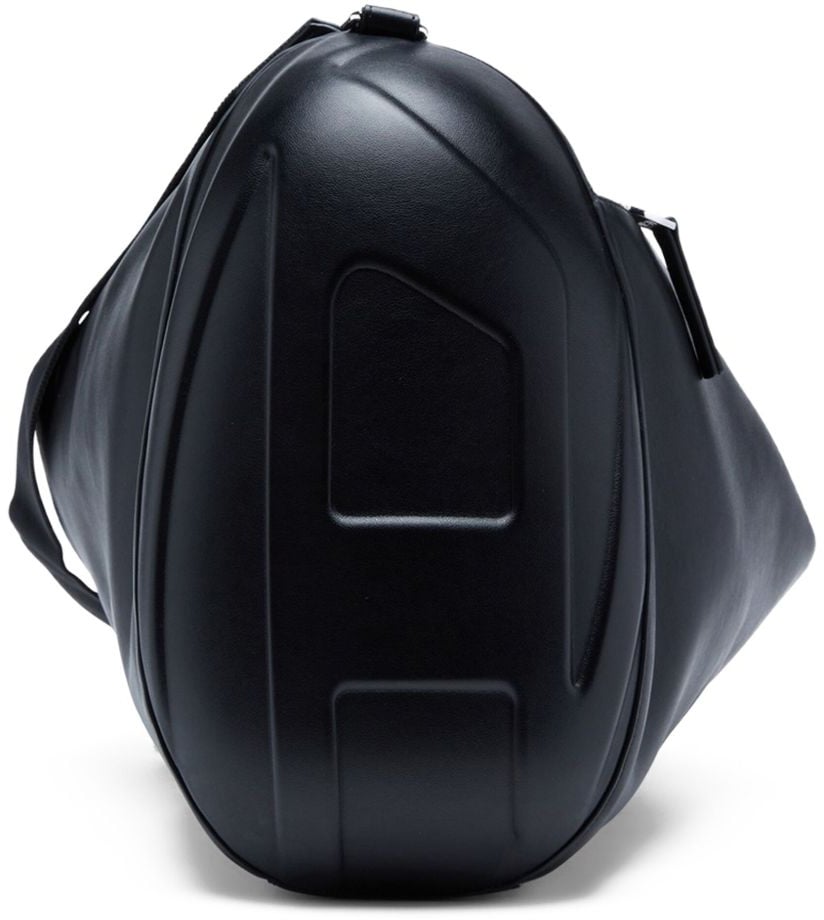 Diesel Black Bag with Structured Base Zwart