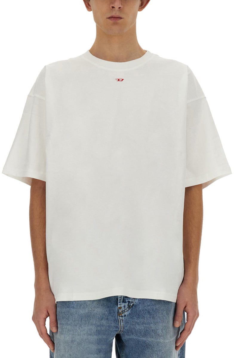 Diesel T-SHIRT "T-BOXT-D" Wit