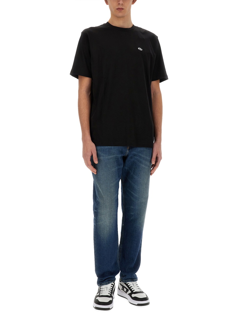 Diesel T-SHIRT "T-JUST-DOVAL-PJ" Zwart