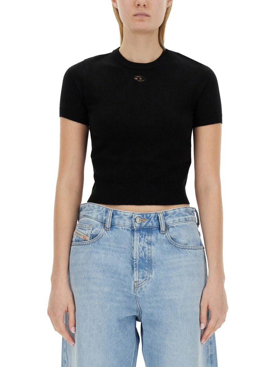 Diesel "M-ARGA" JERSEYS Zwart