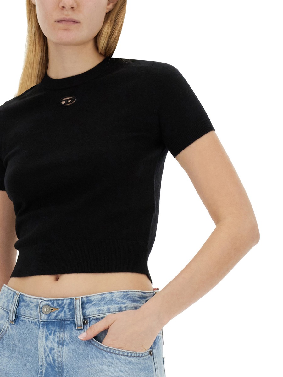 Diesel "M-ARGA" JERSEYS Zwart