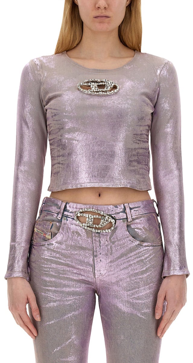 Diesel "DE TOP1 FSE" T-SHIRT Roze