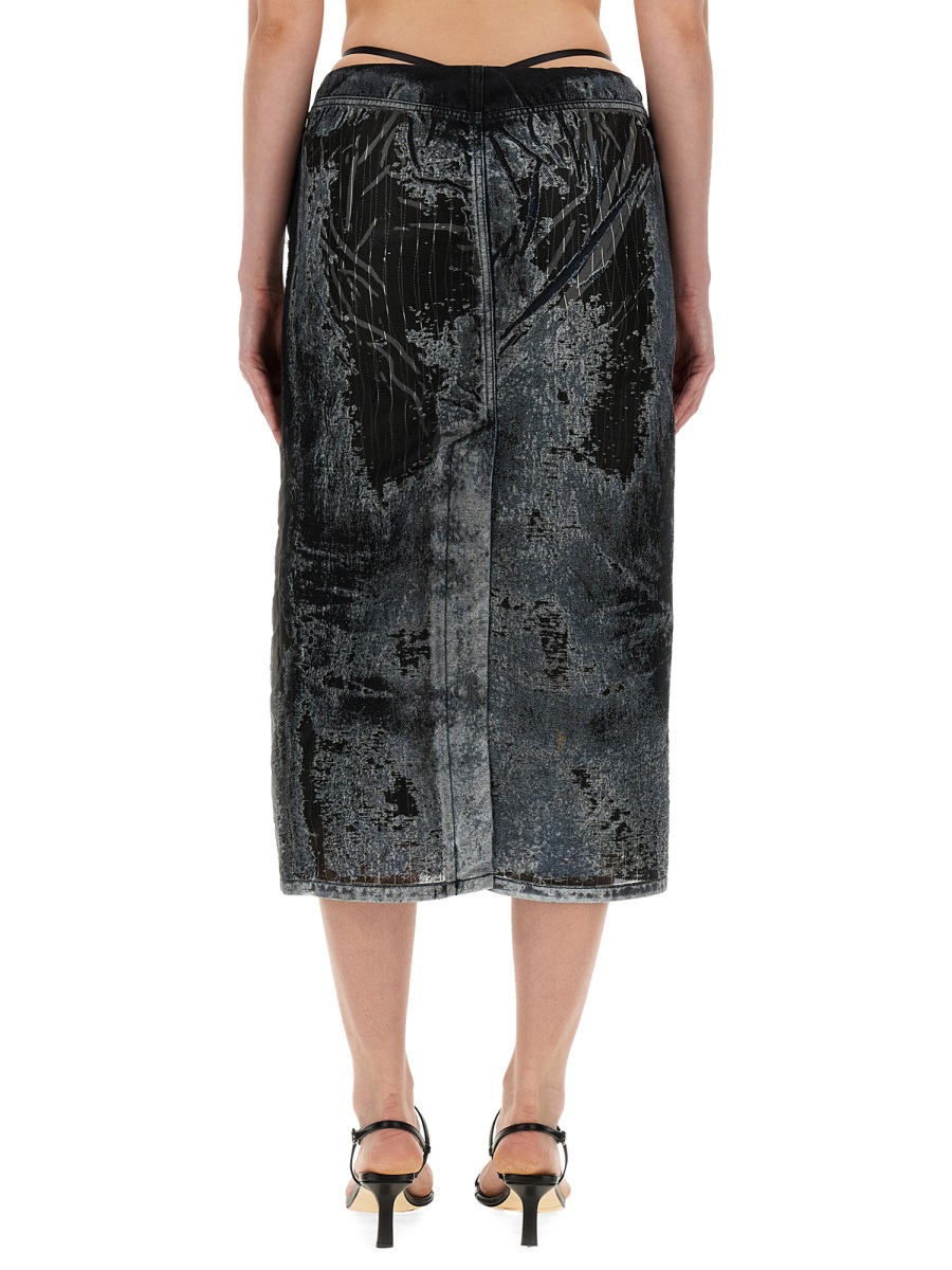 Diesel SKIRT "DE-PRA-FSE1" Zwart
