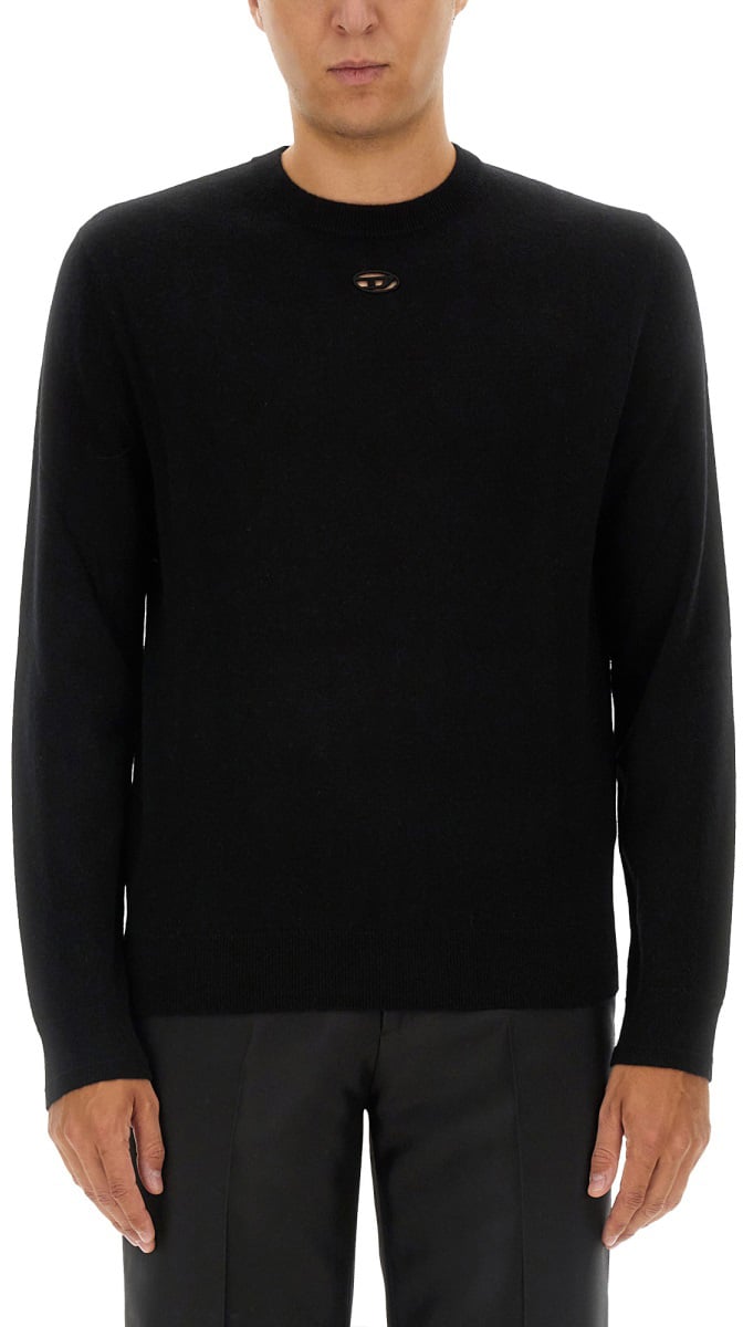 Diesel K-VIERI JERSEY Zwart