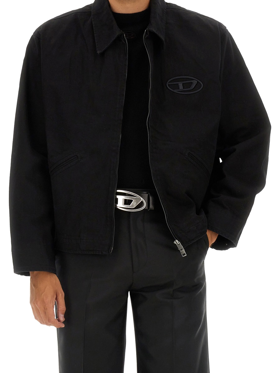 Diesel K-VIERI JERSEY Zwart