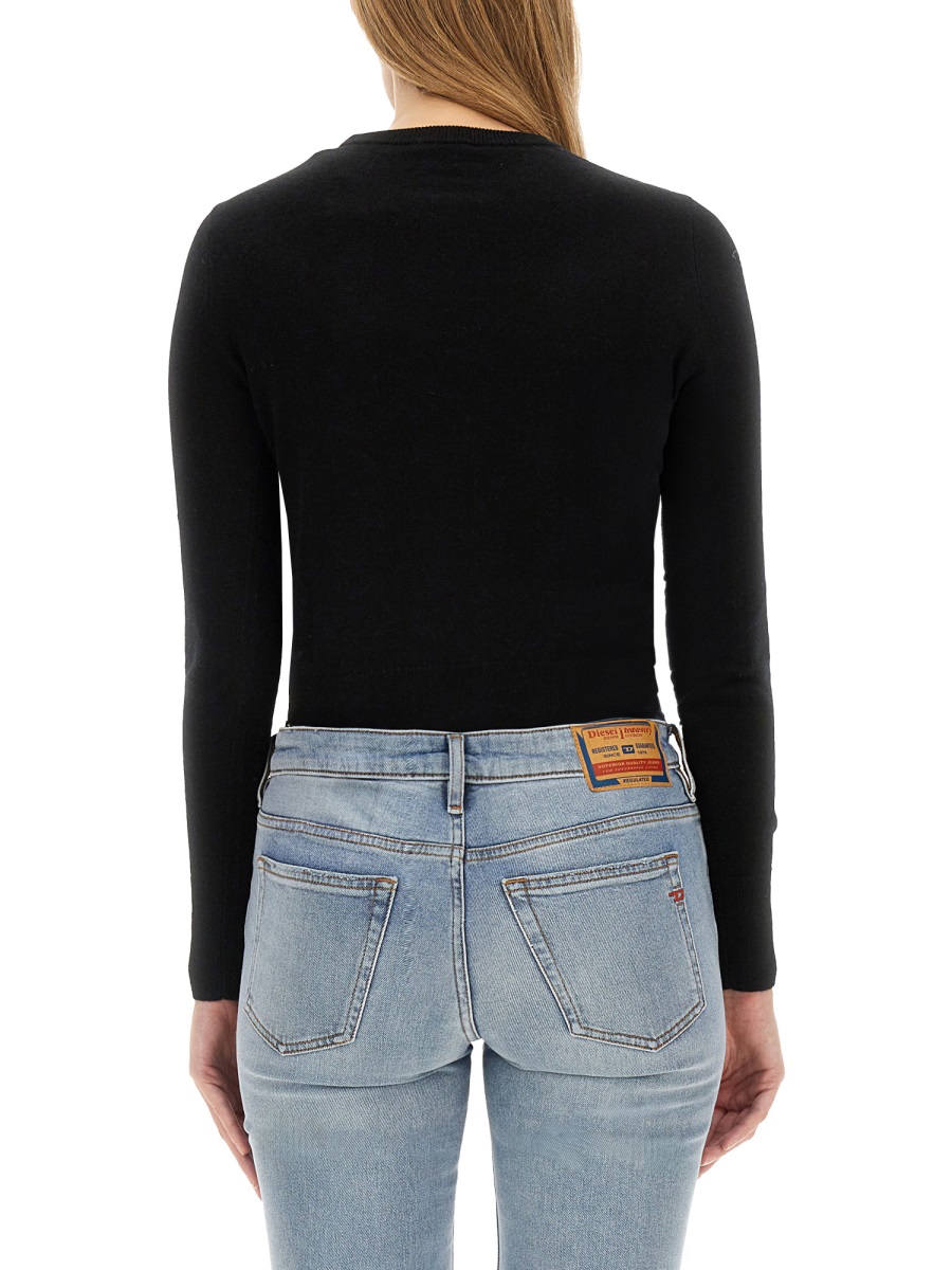 Diesel M-AREESAX T-SHIRT Zwart