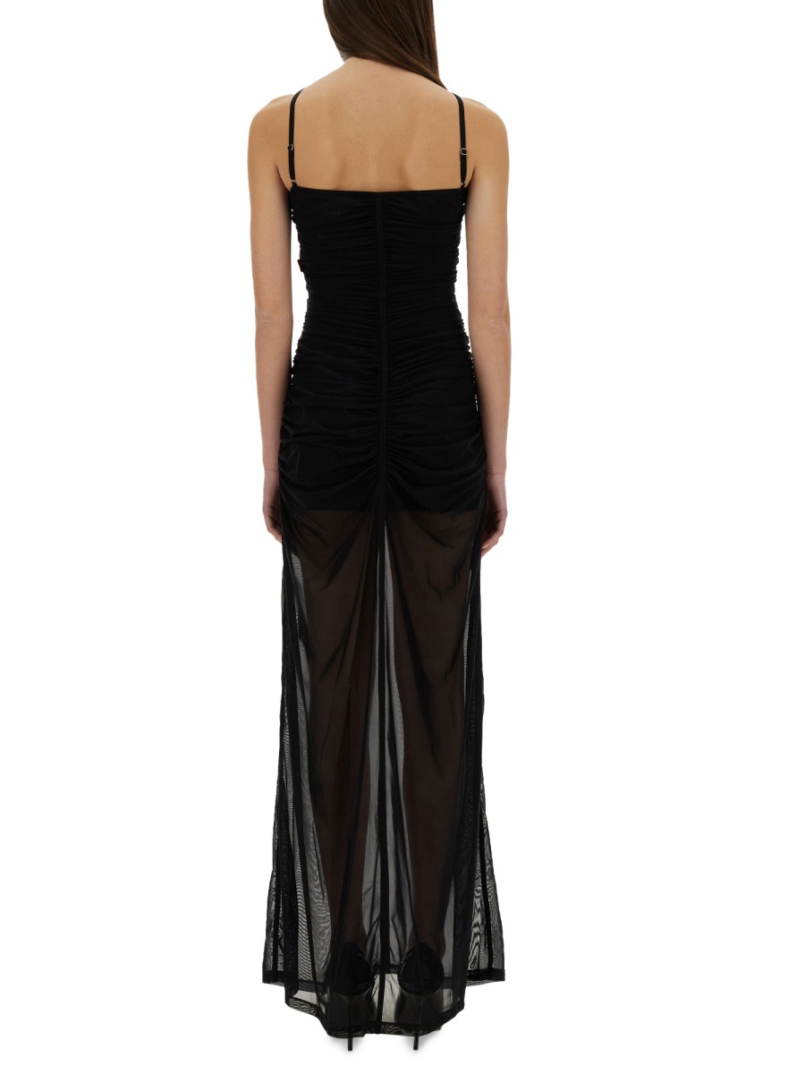 Diesel "D-AMAMI" LONG DRESS Zwart