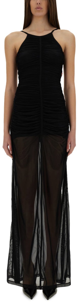 Diesel "D-AMAMI" LONG DRESS Zwart