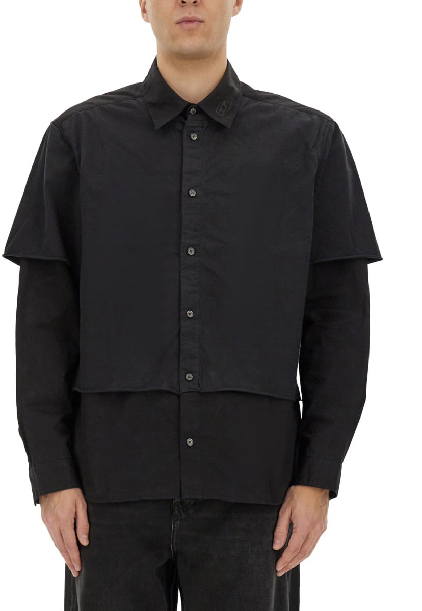 Diesel S-GASTON-O SHIRT Zwart