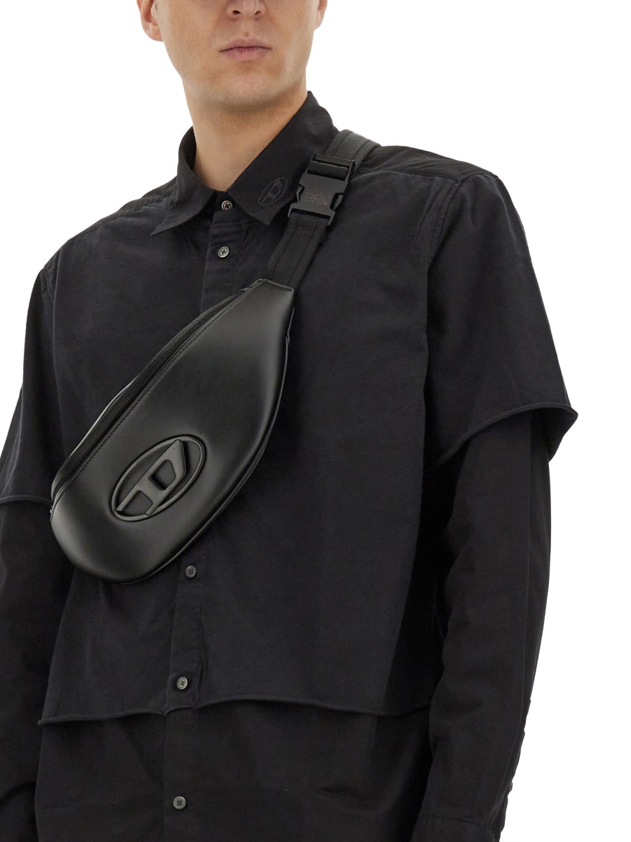 Diesel S-GASTON-O SHIRT Zwart