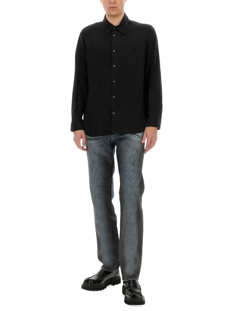 Diesel "S-SIMPLY-C" SHIRT Zwart