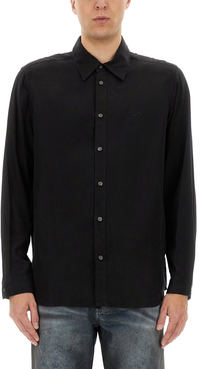 Diesel "S-SIMPLY-C" SHIRT Zwart
