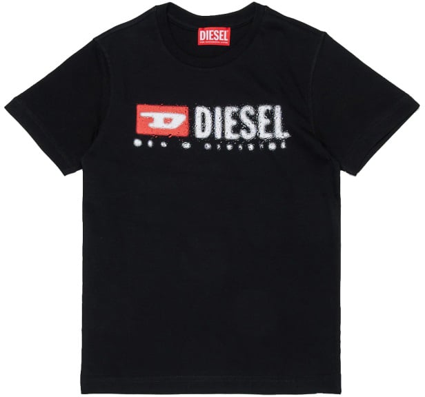 Diesel "TADJUSTK14" T-SHIRT Zwart