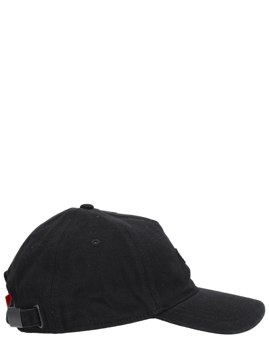 Diesel BASEBALL HAT WITH LOGO Zwart