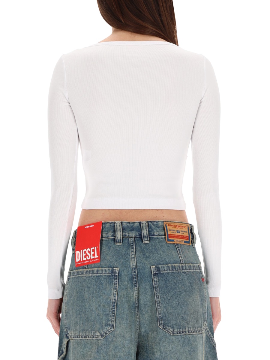 Diesel "T-BALLET-D" T-SHIRT Wit