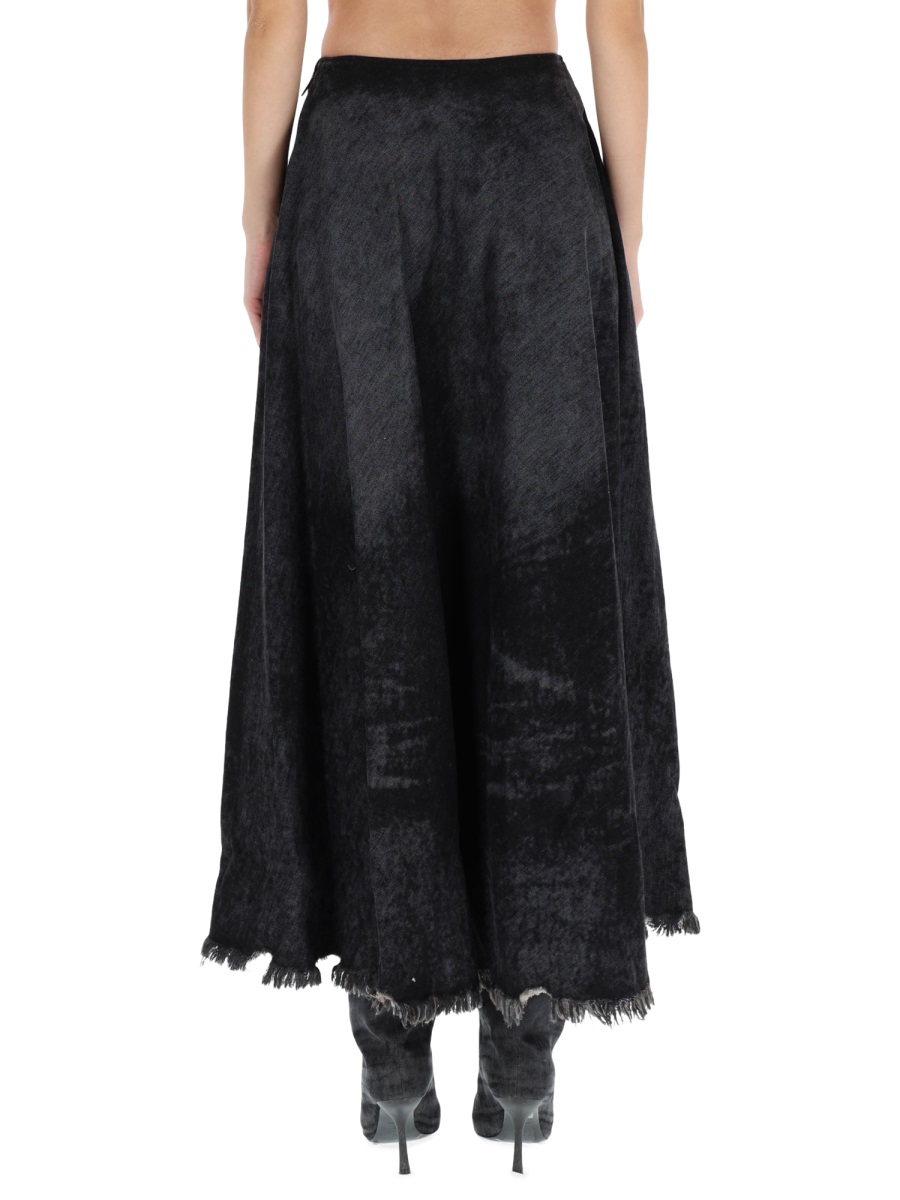 Diesel SKIRT "DE-HANNIE-FSH" Zwart