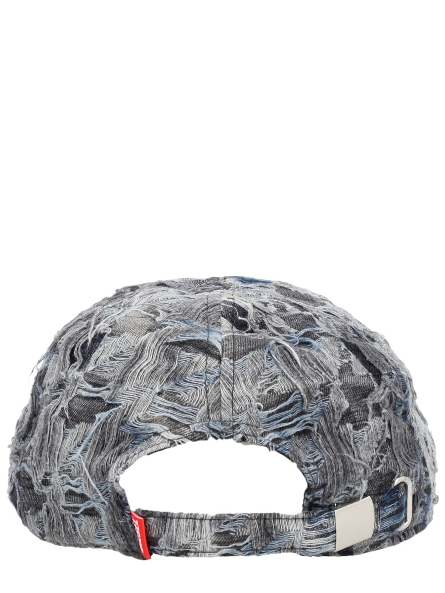 Diesel "C-PIED" BASEBALL CAP Grijs