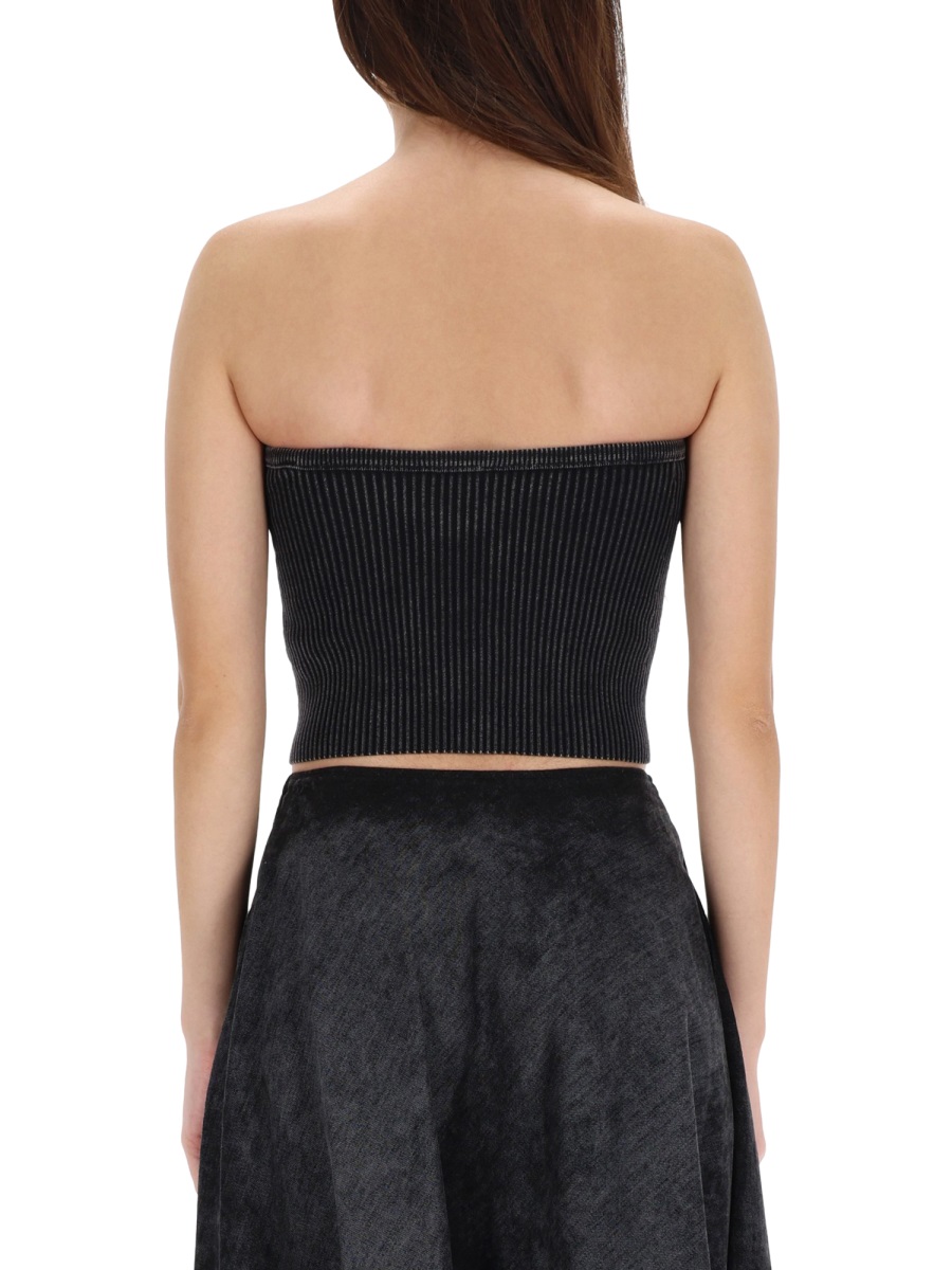 Diesel "M-CLARKSVILLEX-C" BAND TOP Zwart