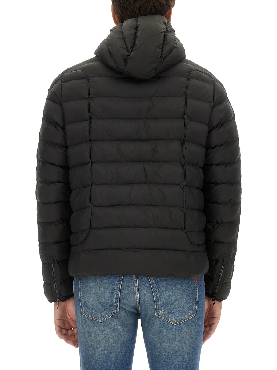 Diesel W-STONE JACKET Zwart