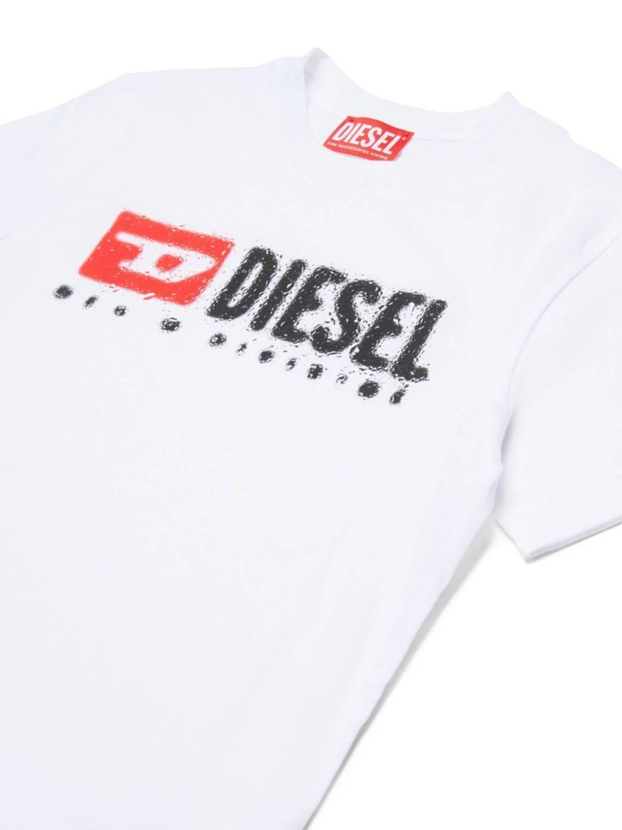 Diesel "TADJUSTK14" T-SHIRT Wit