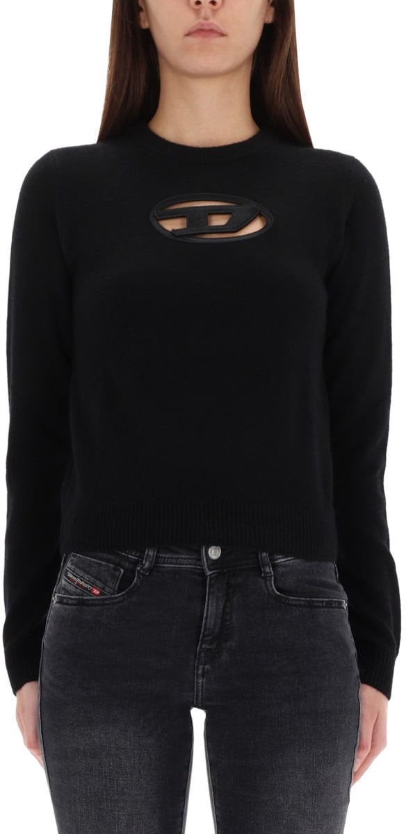 Diesel "M-AREESA" JERSEY Zwart