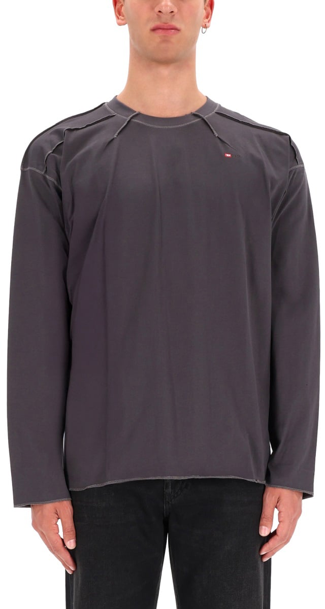 Diesel COTTON T-SHIRT Grijs