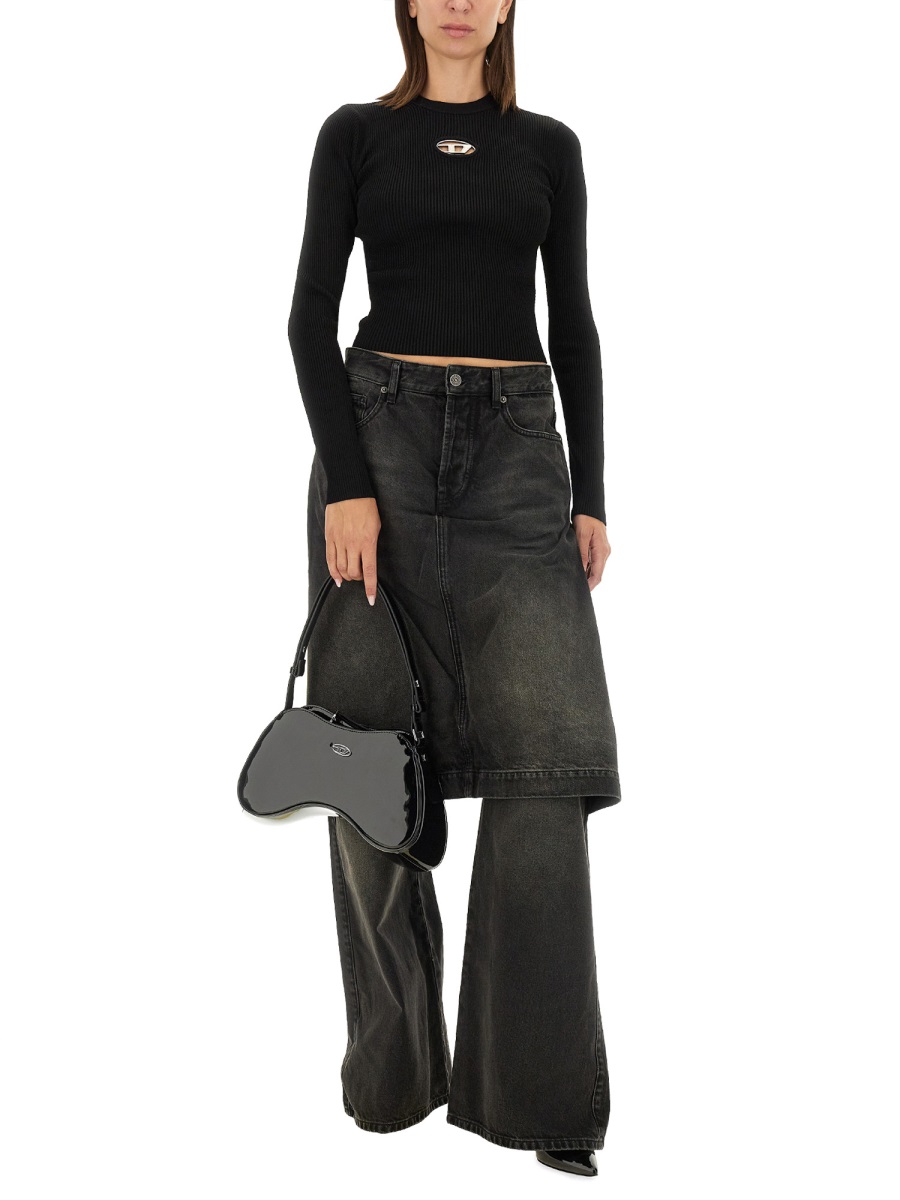 Diesel TOP "M-VALARI" Zwart