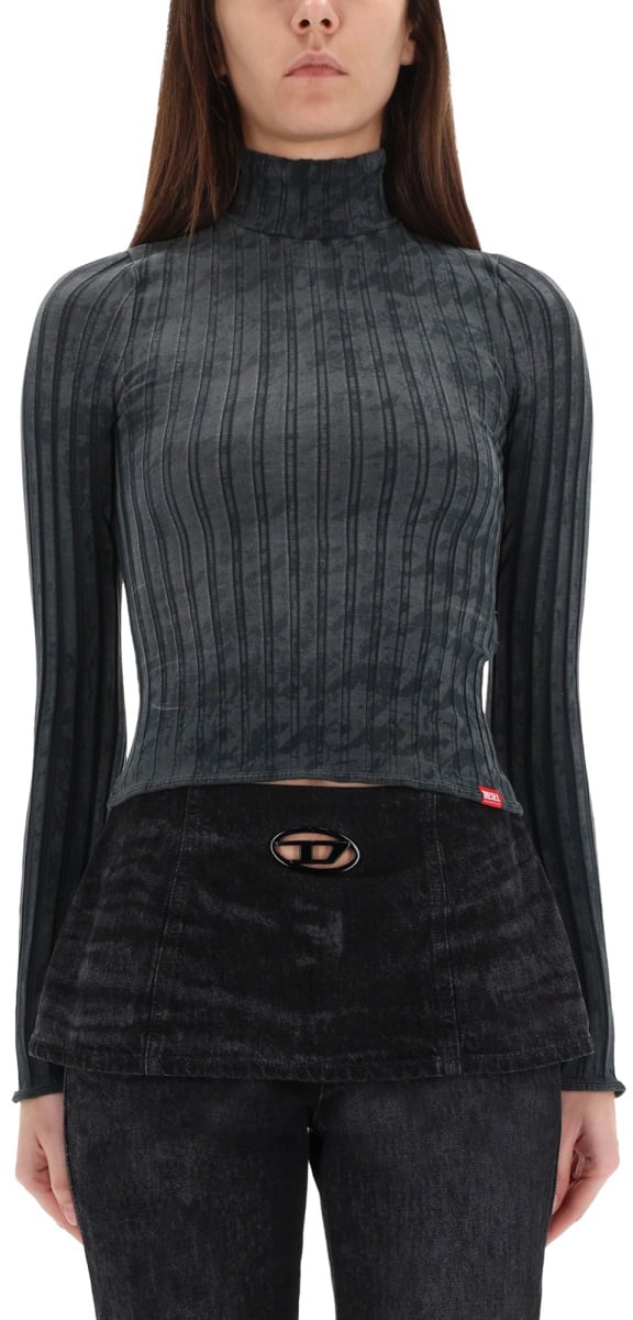 Diesel TOP "T-CLAWA-PDP" Grijs