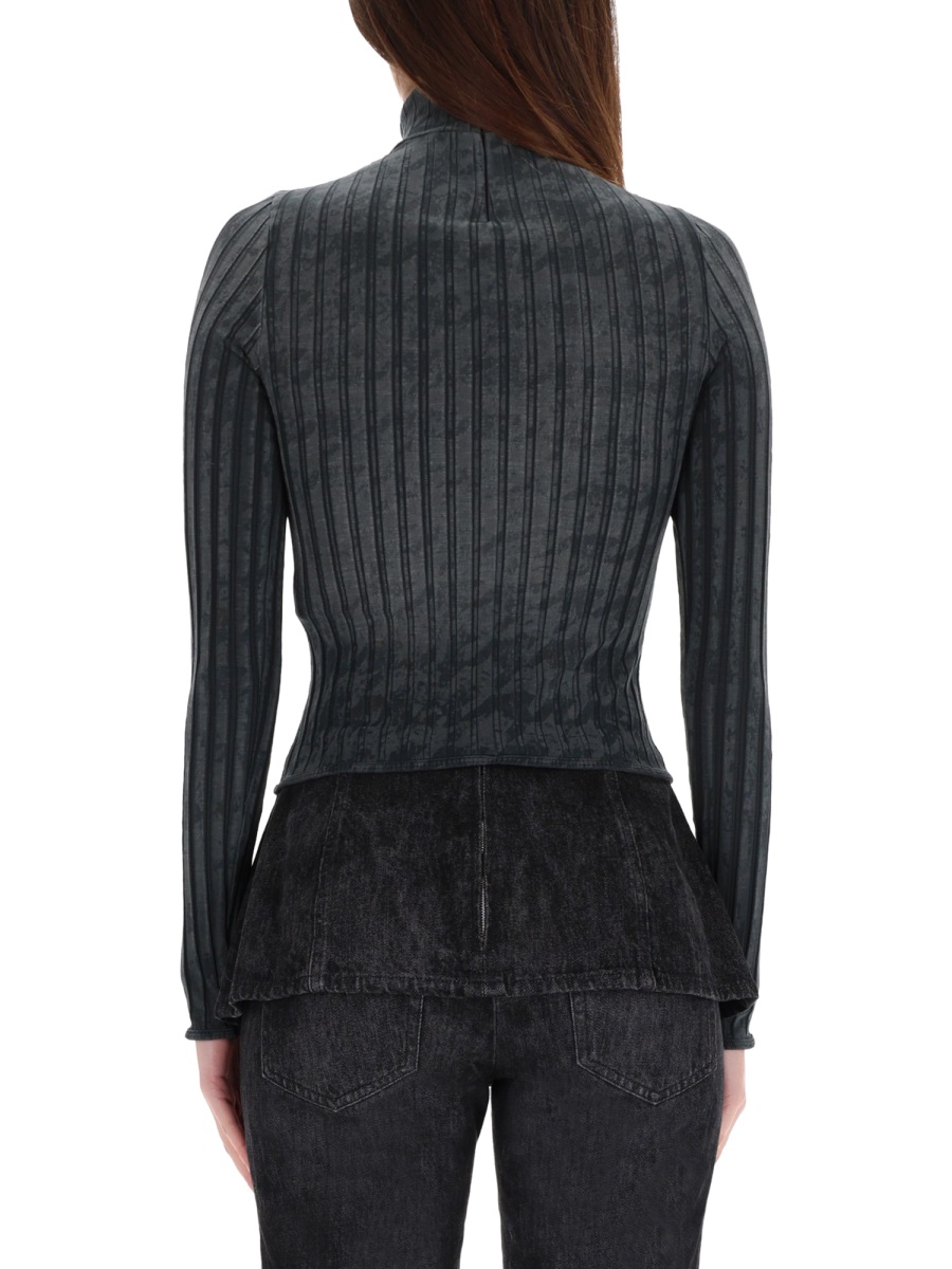 Diesel TOP "T-CLAWA-PDP" Grijs