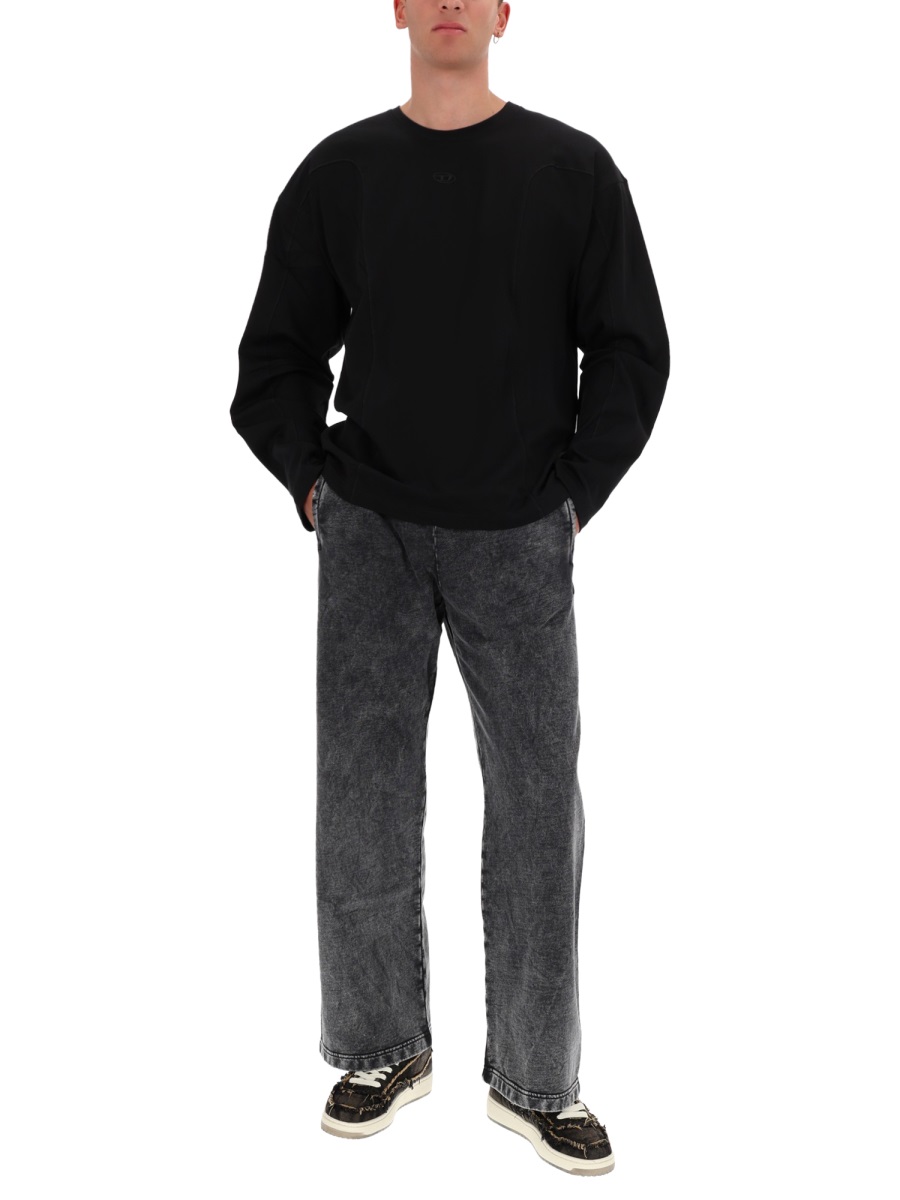 Diesel COTTON T-SHIRT Zwart