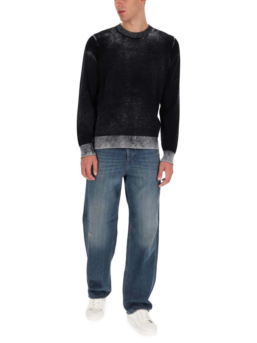 Diesel "K-LARENCE-B" JERSEY Zwart