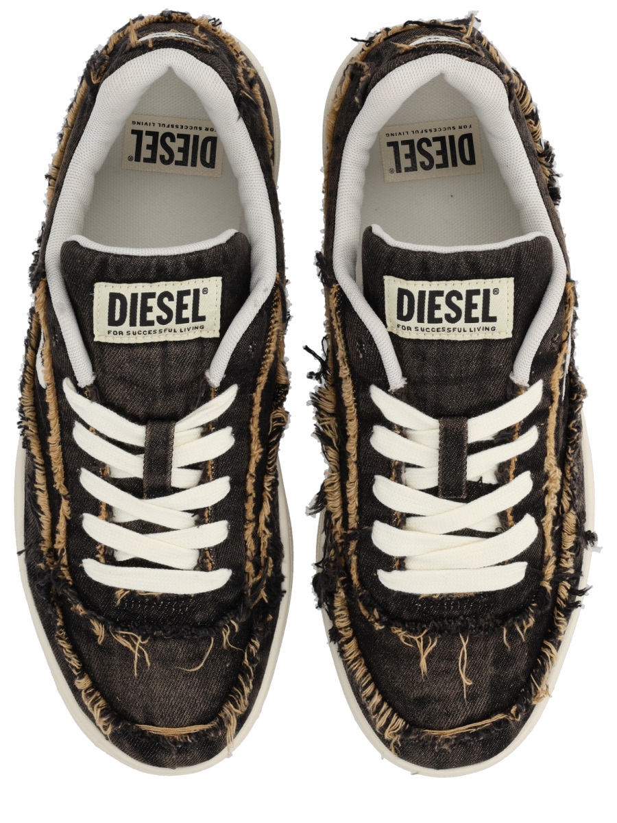 Diesel "S-TRACKER-D LOW" SNEAKER Zwart