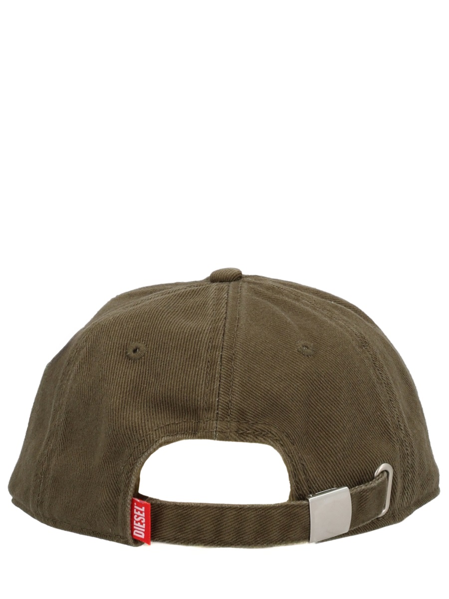 Diesel "C-RUN WASH" BASEBALL CAP Groen