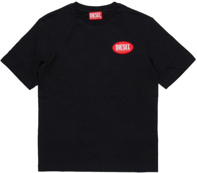Diesel "TPATCH OVER" T-SHIRT Zwart
