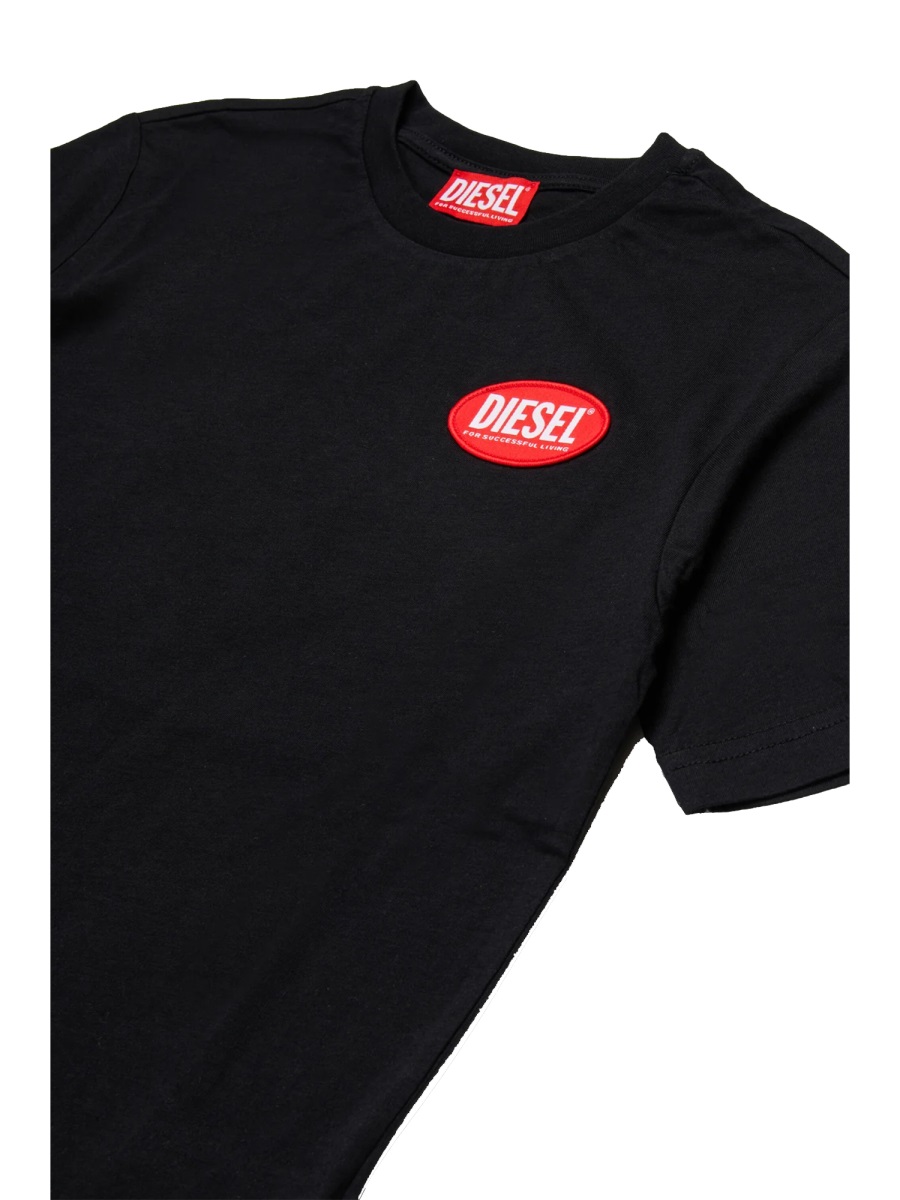Diesel "TPATCH OVER" T-SHIRT Zwart