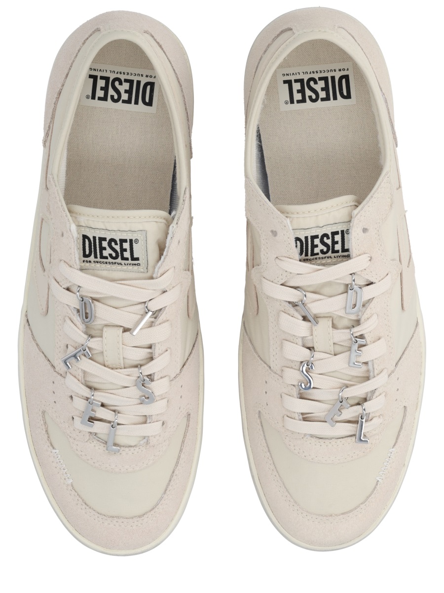 Diesel "S-LEROJI D-1 LOW" SNEAKER Wit