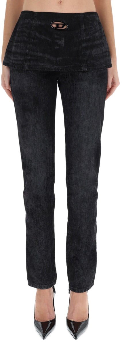 Diesel "D-HOURJIAN" JEANS Zwart
