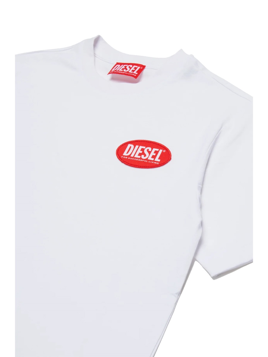 Diesel "TPATCH OVER" T-SHIRT Wit
