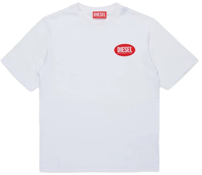 Diesel "TPATCH OVER" T-SHIRT Wit